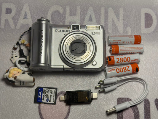 Canon Powershot A630 Digital Compact Camera