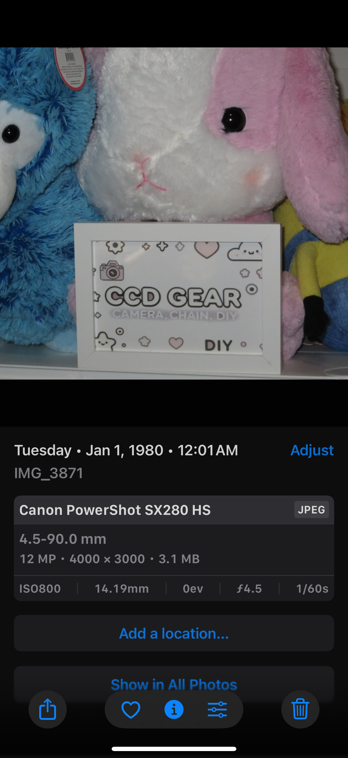 Canon PowerShot SX280 HS 12.1MP Digital Camera Black