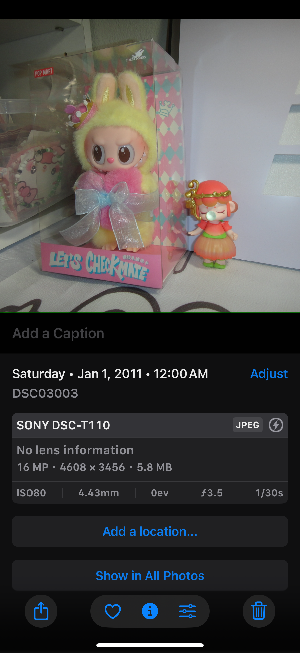 SONY DSC-T110 Digital Camera Cyber Shot （Iris Purple ）