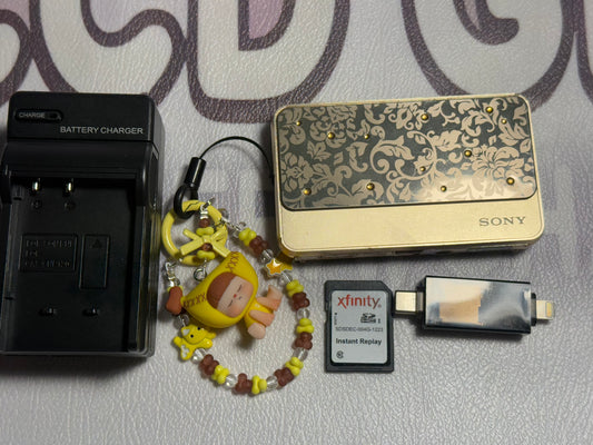 SONY Cyber Shot DSC-T99D 14.1MP 4x Compact Digital Camera (GOLD)