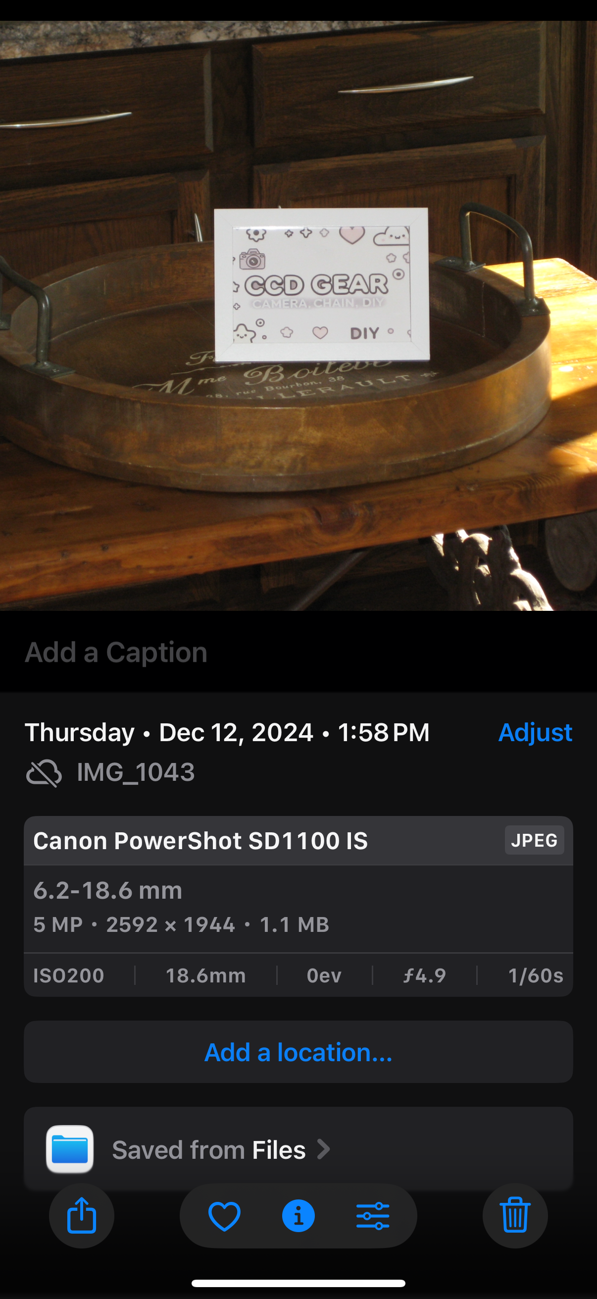 Canon PowerShot Digital SD1100 IS （IXUS 80） IS Camera
