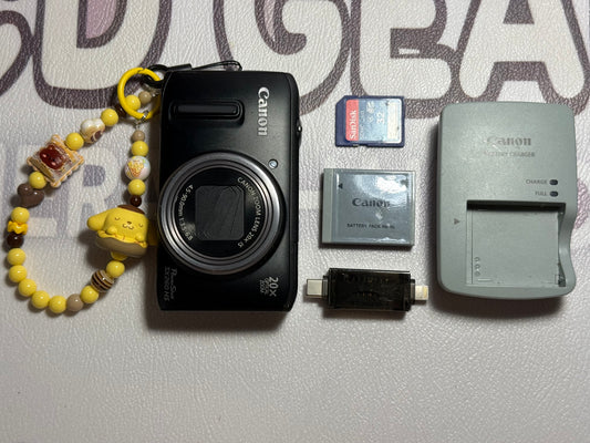 Canon PowerShot SX260 HS 12.1MP Digital Camera Black