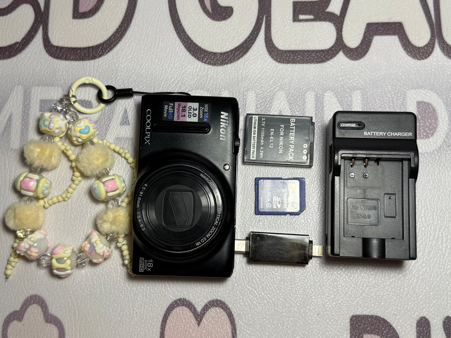 Nikon COOLPIX S9400 Digital Camera 18.1MP 18x Optical Zoom Black