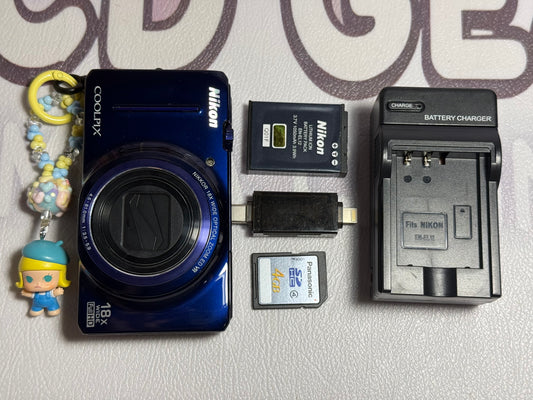 Nikon COOLPIX S9200 12.1MP 18x Optical Zoom Digital Camera