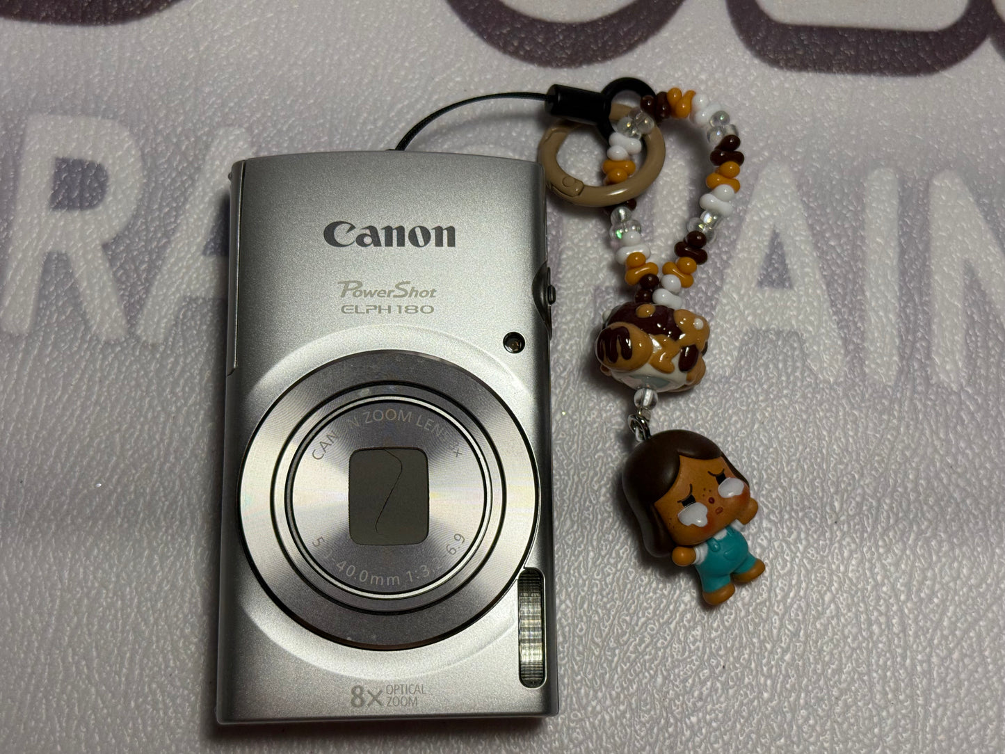 Canon PowerShot ELPH 180 20 MP 8x Zoom Digital Camera Silver