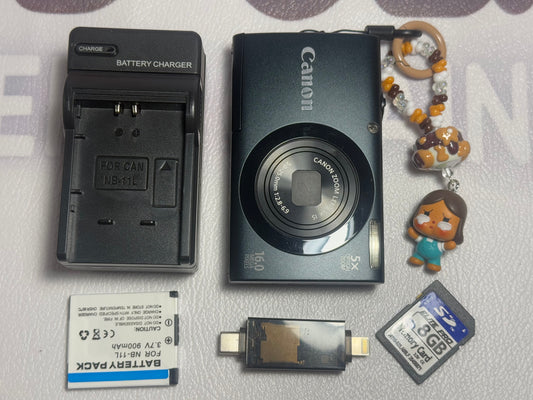 CANON PowerShot A3400 IS HD Digital Camera 5X Optical Zoom 16.0 MP Black