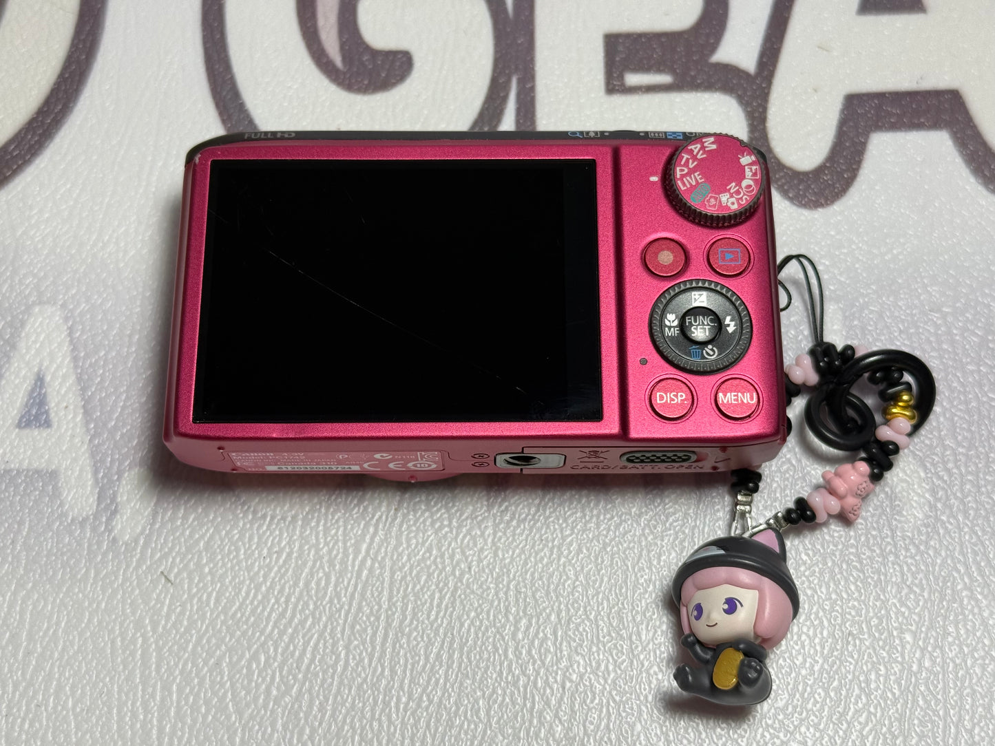 Canon PowerShot SX260 HS 12.1MP Digital Camera Pink