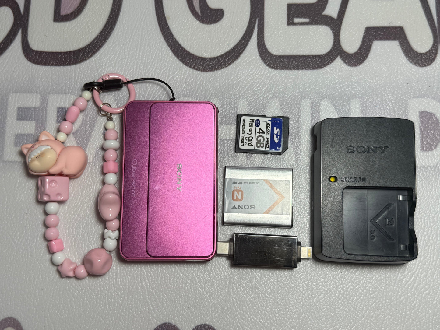 SONY DSC-T99 Digital Camera Cyber Shot Pink