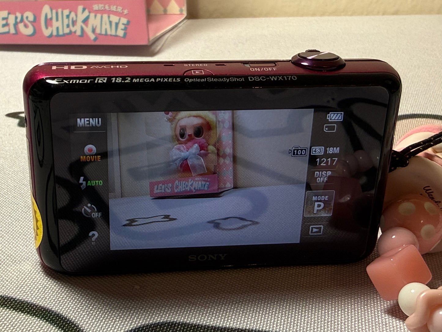 Sony Cyber-shot DSC-WX170 18.2MP Digital Camera Pink