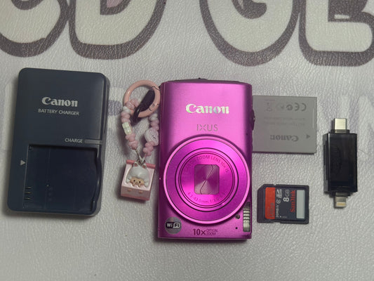 Canon PowerShot Digital ELPH 330 HS（IXUS255） IS Camera PINK