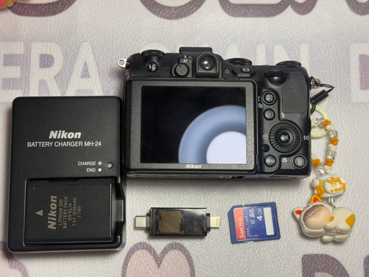Nikon COOLPIX P7100 Black Compact Digital Camera