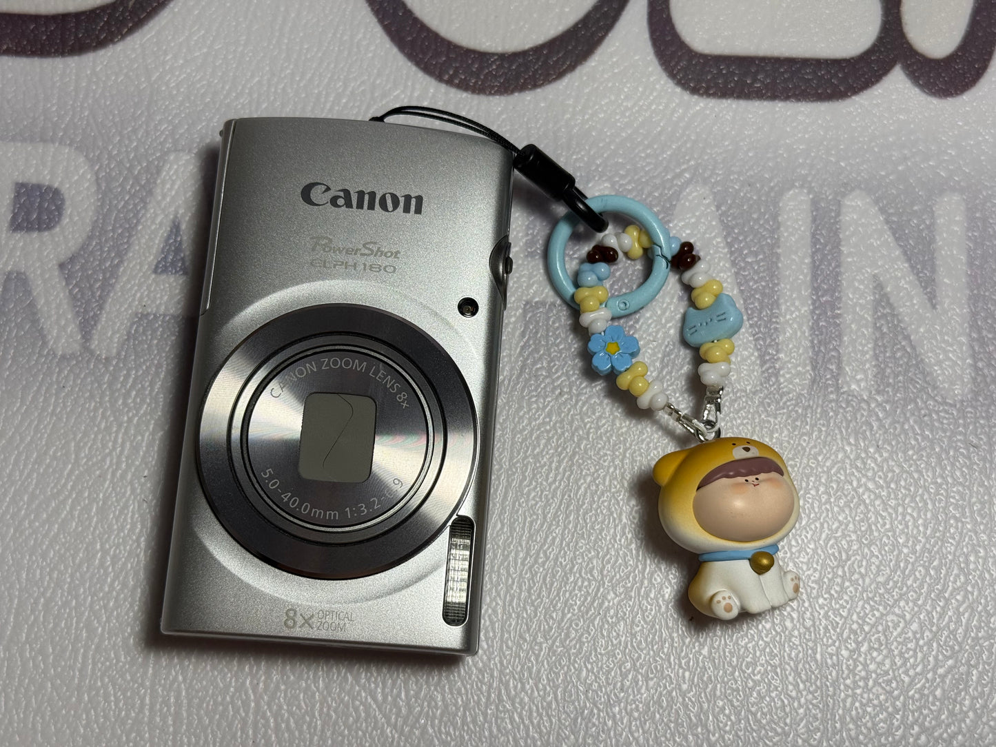 Canon PowerShot ELPH 180 20 MP 8x Zoom Digital Camera Silver