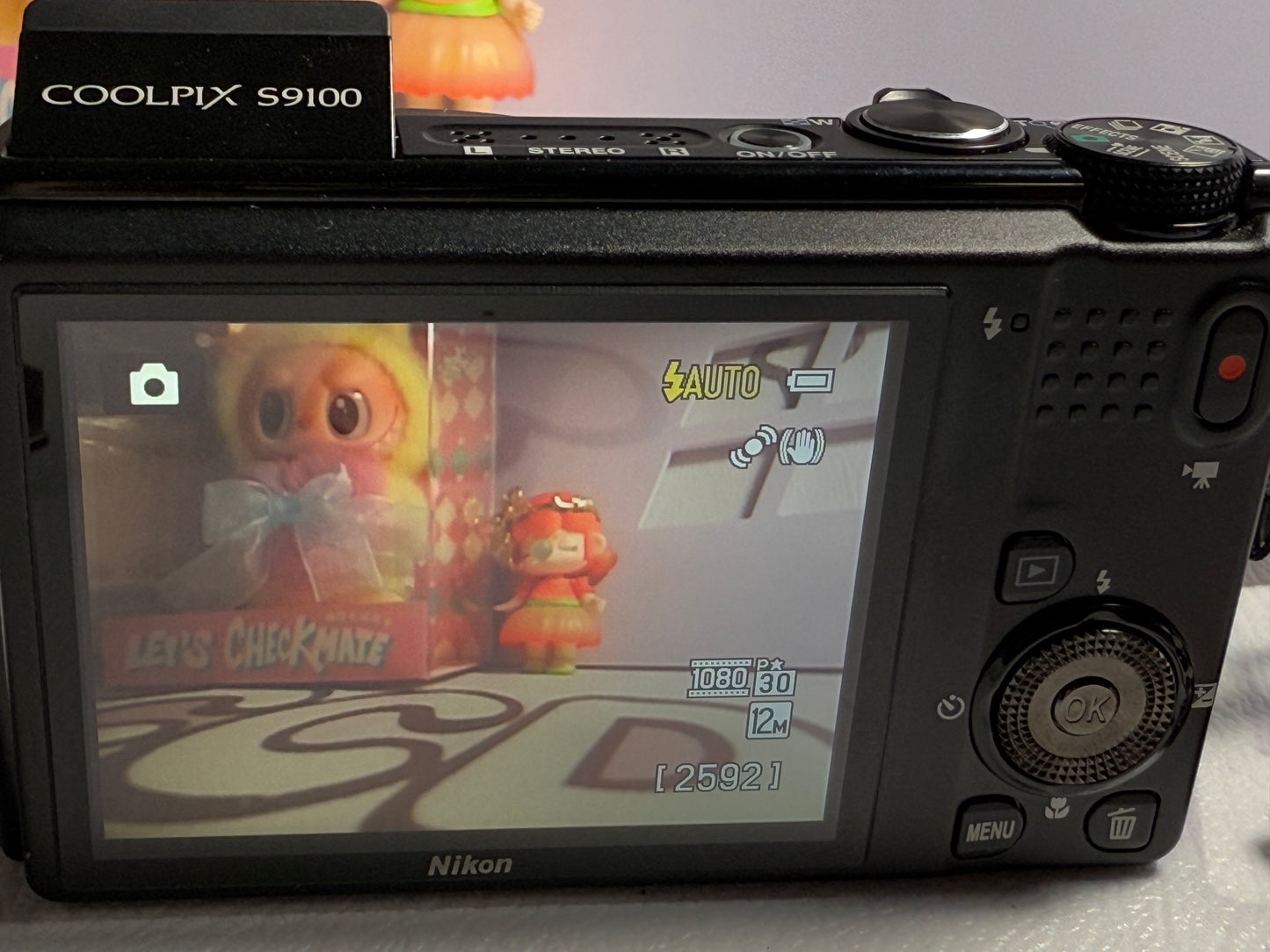 Nikon COOLPIX S9100 Black 12.1MP 18x Optical Zoom Digital Camera