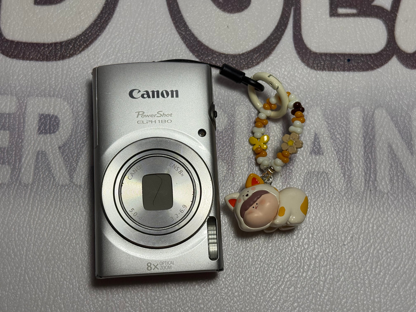 Canon PowerShot ELPH 180 20 MP 8x Zoom Digital Camera Silver