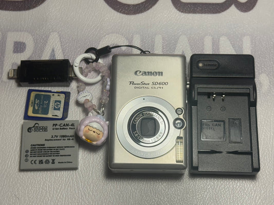 Canon PowerShot SD600 （IXUS 60）Digital Camera