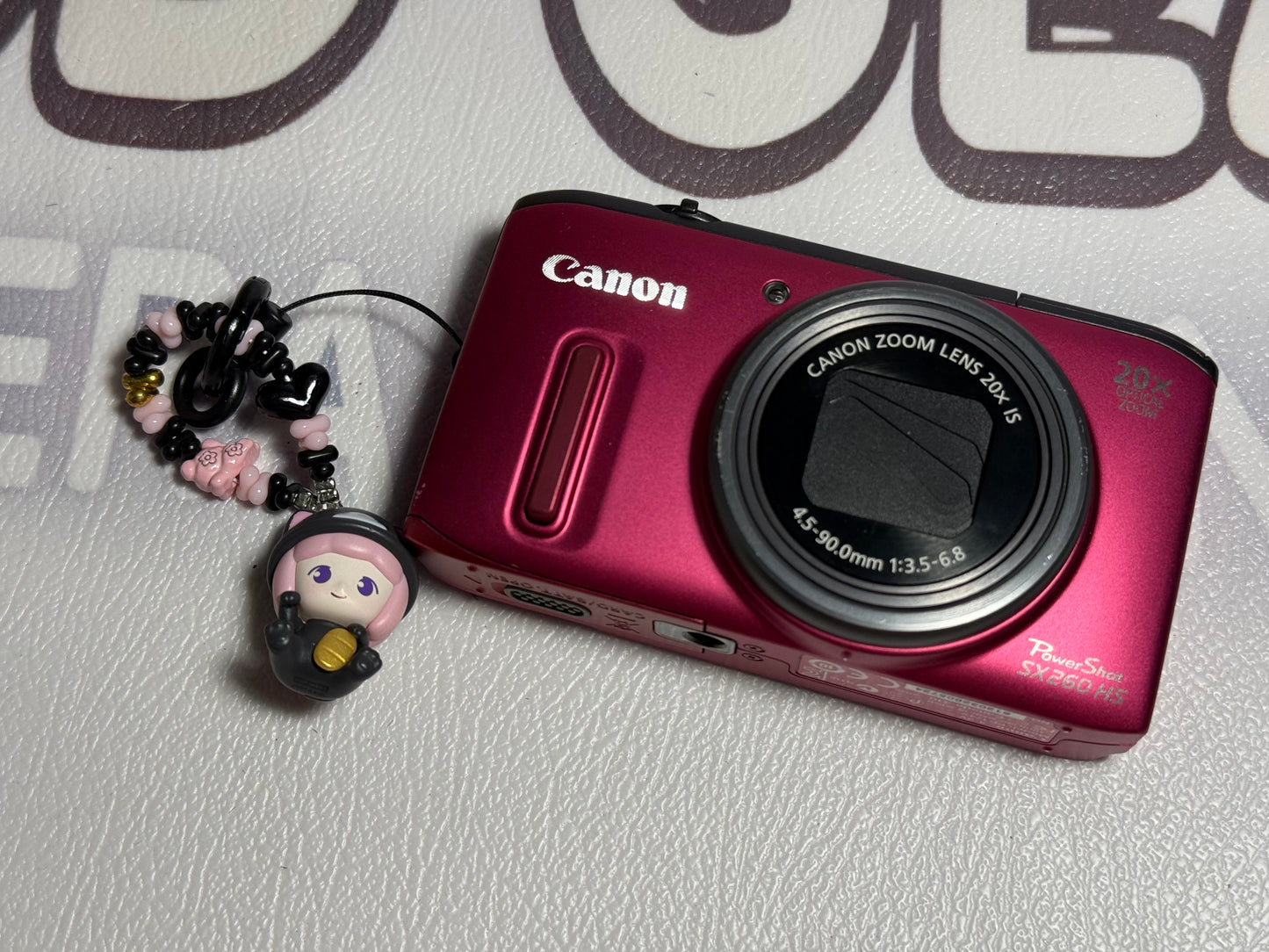 Canon PowerShot SX260 HS 12.1MP Digital Camera Pink