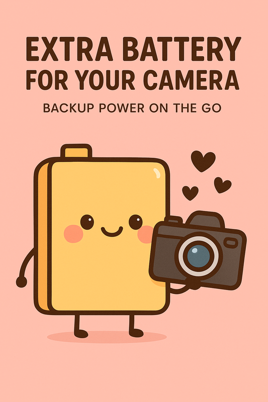 Extra Battery for Your Camera｜Backup Power On the Go