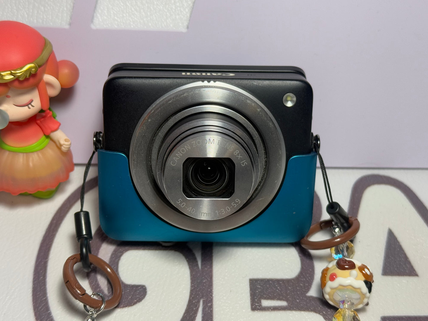 Canon PowerShot N  BLACK 12.1MP 8x Zoom Compact Digital Camera