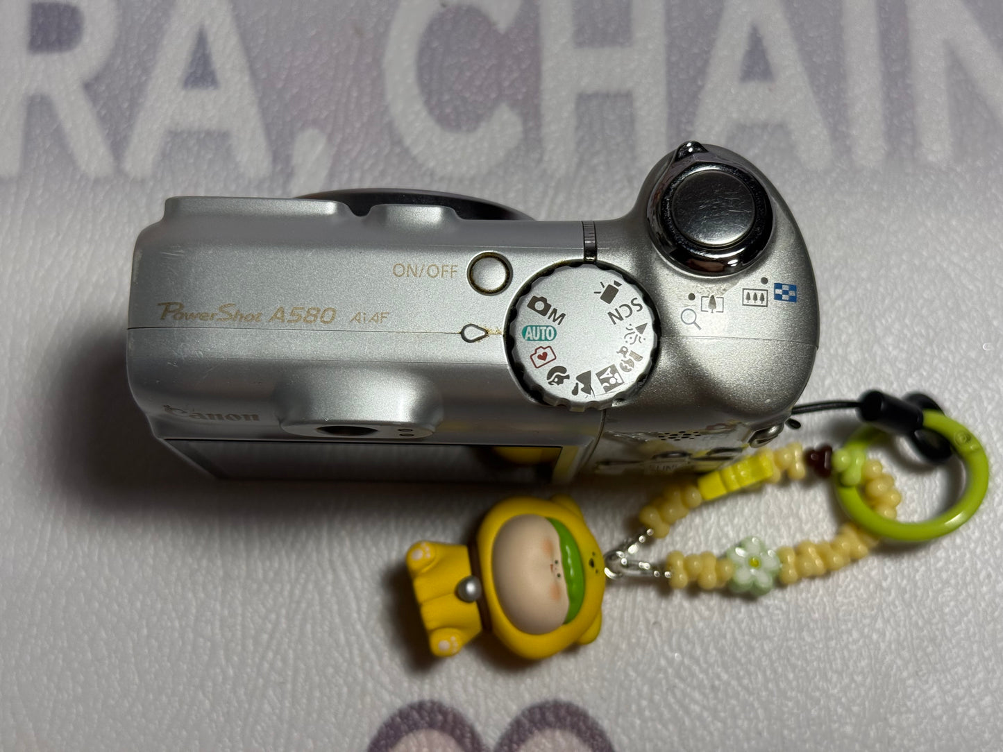 Canon PowerShot A580 8.0MP Digital Camera - Silver