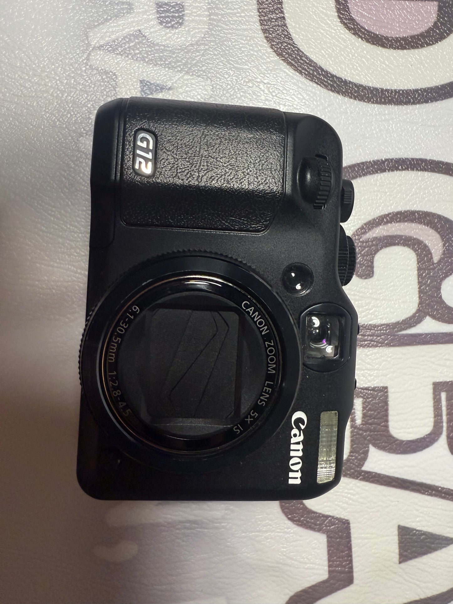 Canon PowerShot G12 10.0MP Digital Camera Black