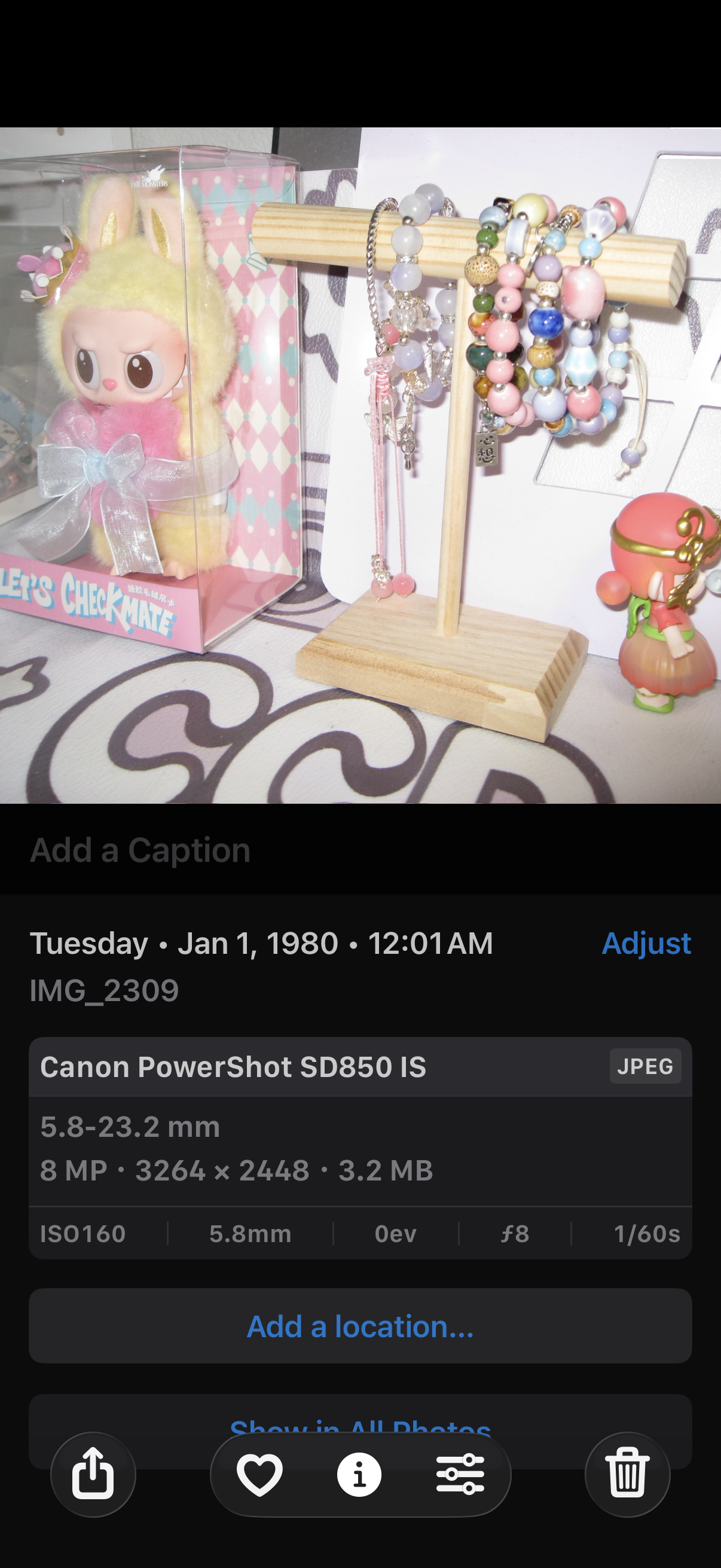Canon PowerShot SD850 IS （IXUS950） Digital ELPH 8.0MP Compact Camera