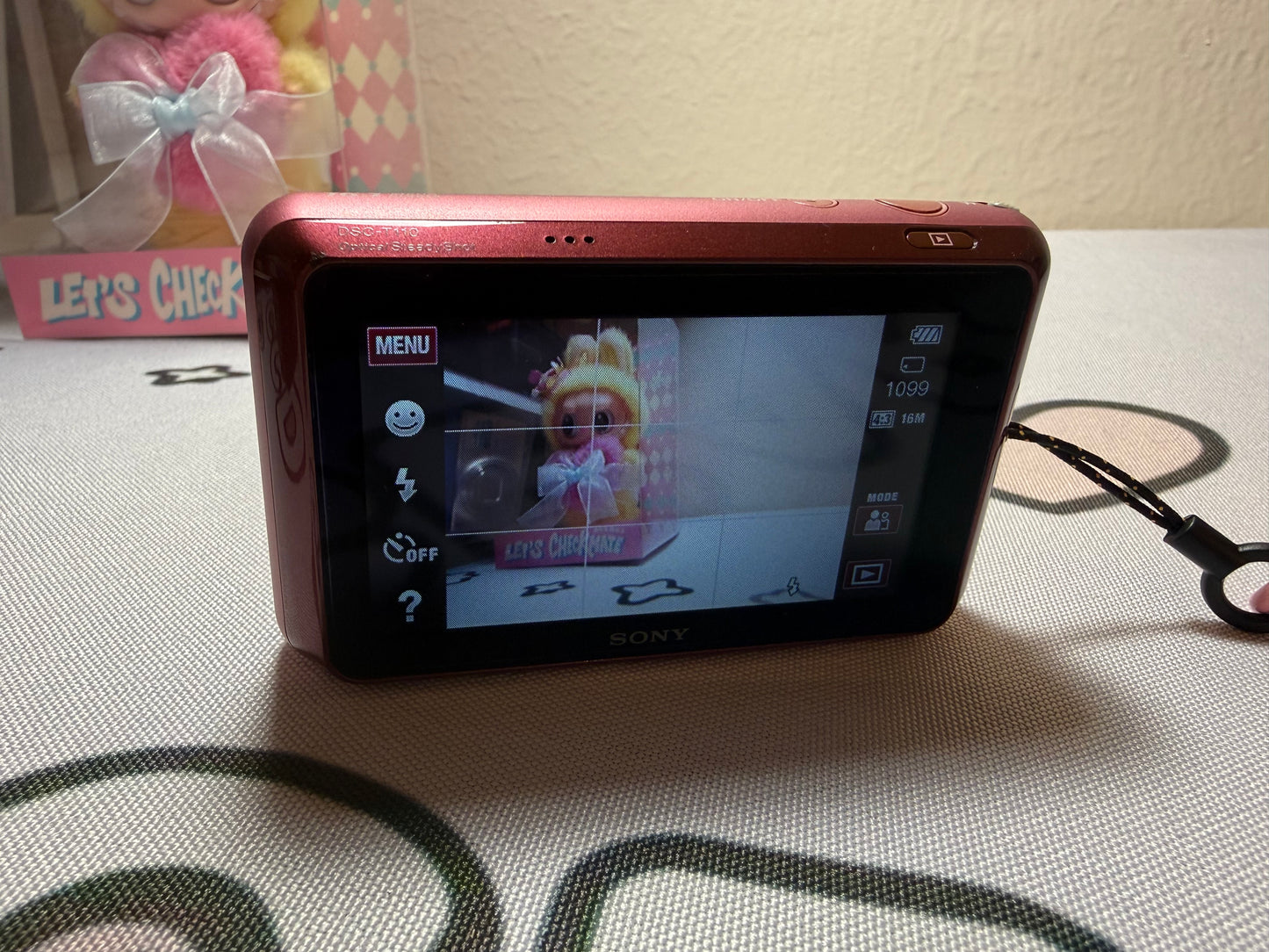 SONY DSC-T110 Digital Camera Cyber Shot （pink）