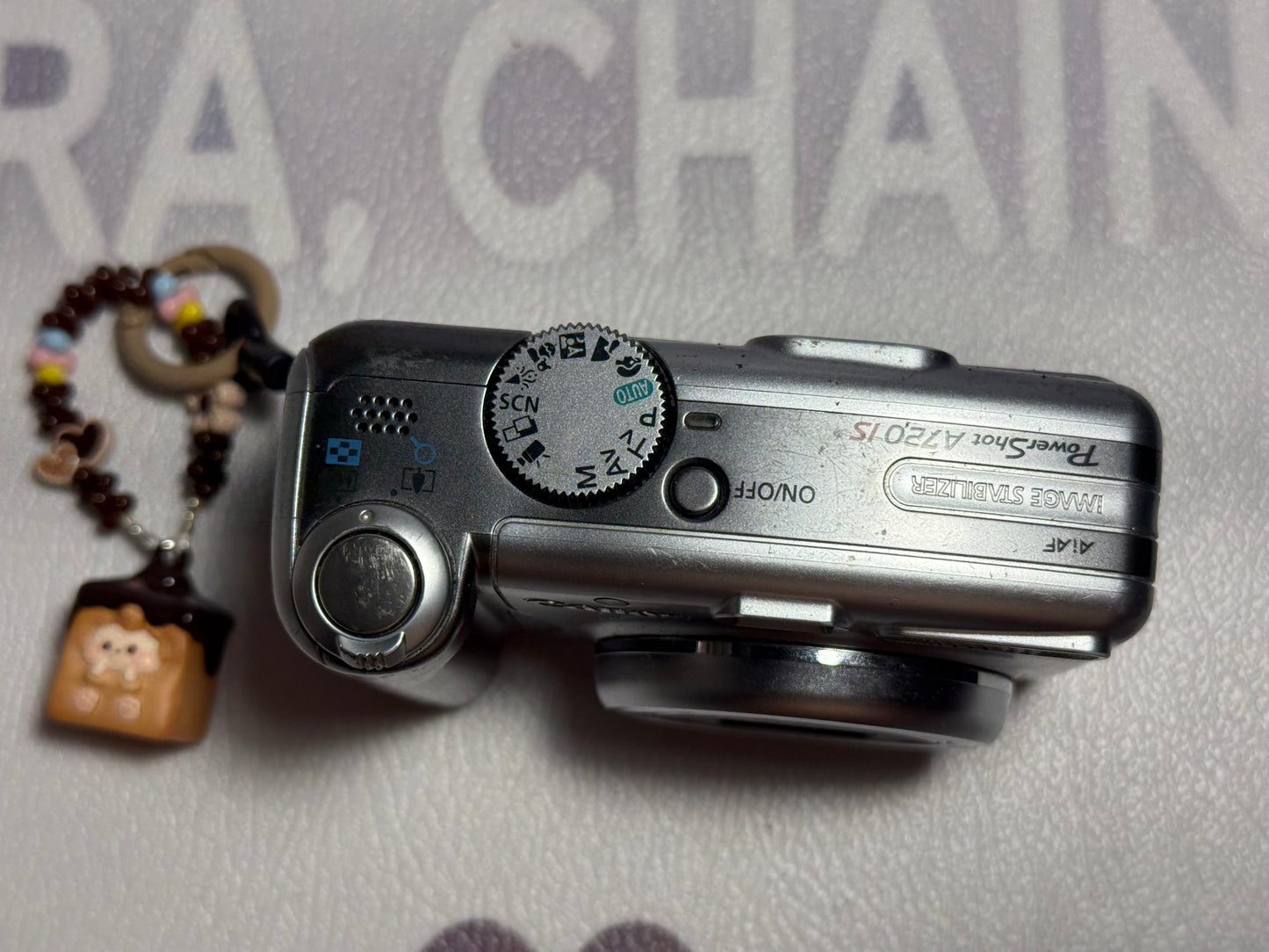 Canon Powershot A720 IS 8.0MP 6X Zoom Digital Camera - Silver