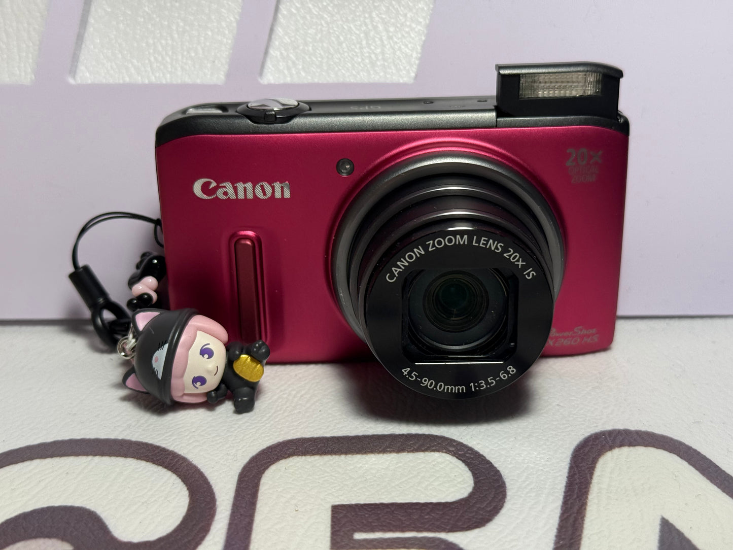 Canon PowerShot SX260 HS 12.1MP Digital Camera Pink