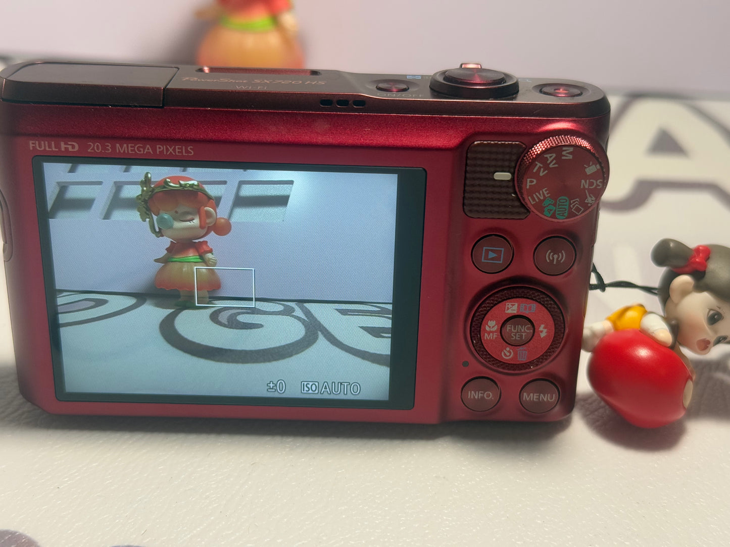 Canon powershot sx720 hs digital camera red