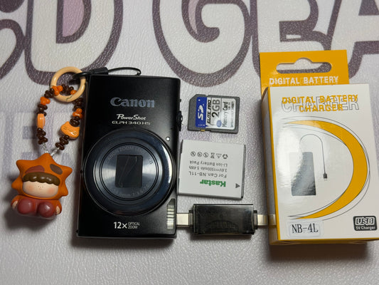 Canon PowerShot Digital ELPH 340 HS（IXUS265） IS Camera