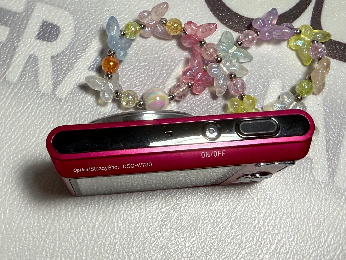 Sony Cyber-shot DSC-W730 Pink Digital Camera 16.1 MP 8x Optical Zoom