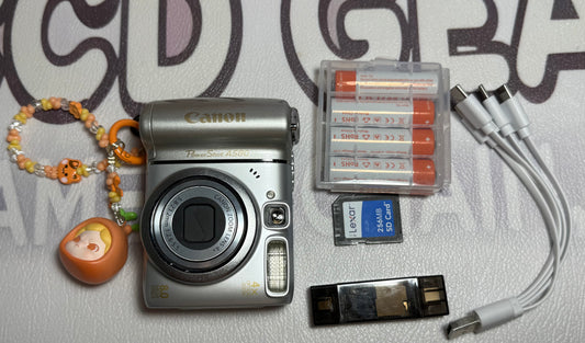 Canon PowerShot A580 8.0MP Digital Camera - Silver