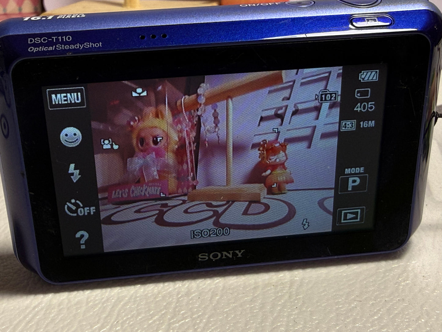 SONY DSC-T110 Digital Camera Cyber Shot （Iris Purple ）