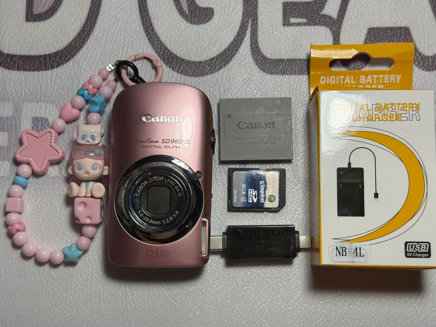 Canon PowerShot SD960 IS （ixus110）12.1MP Digital ELPH Camera（rose）