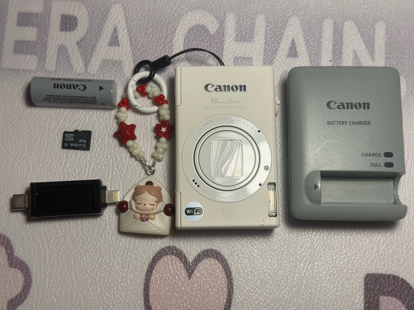 Canon PowerShot ELPH 530 HS （IXUS 510） Digital Camera—WHITE
