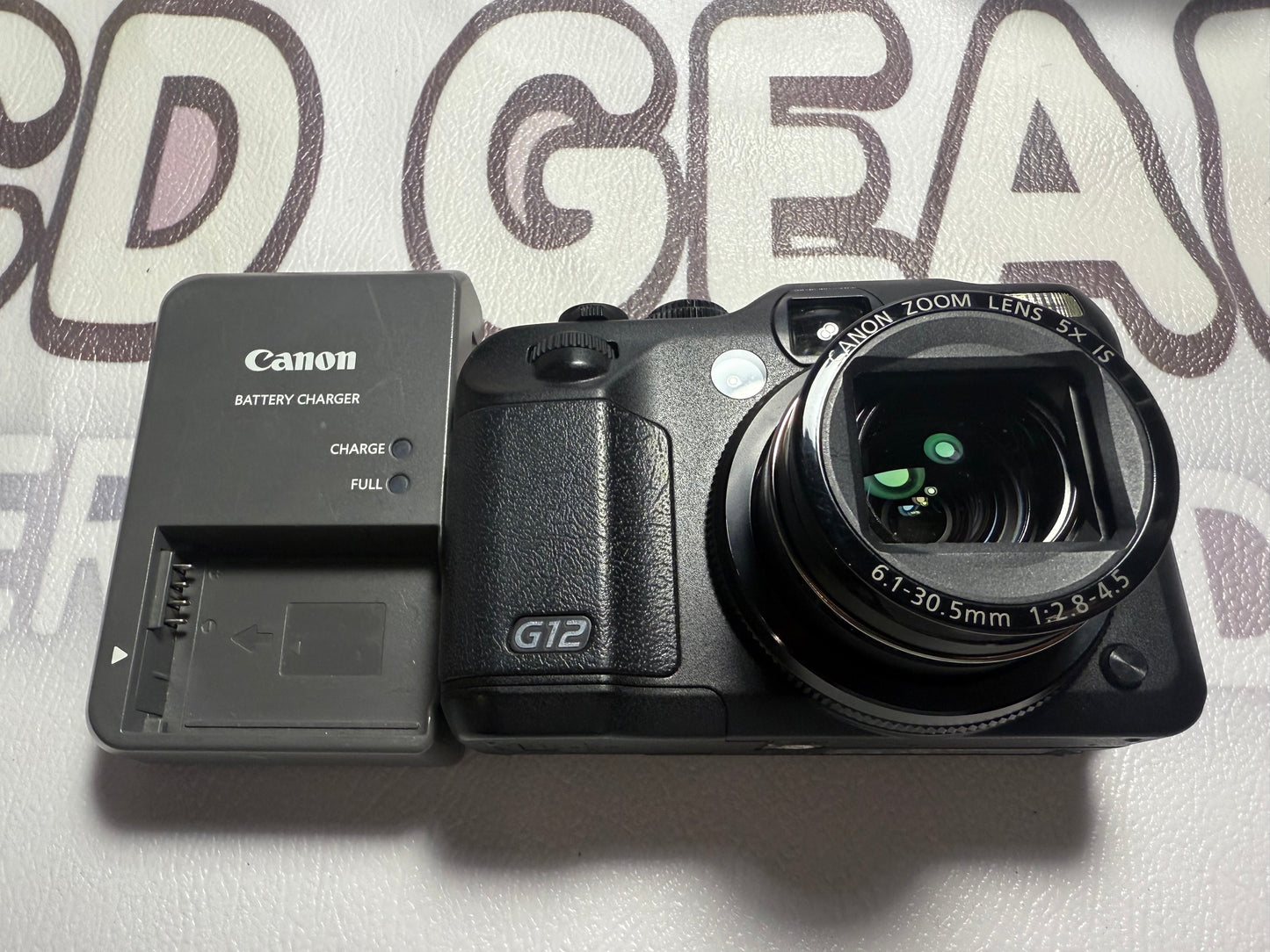 Canon PowerShot G12 10.0MP Digital Camera Black