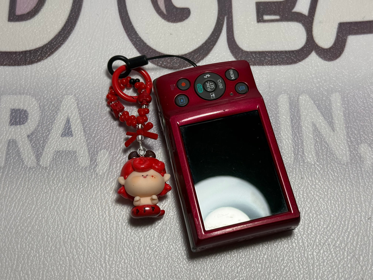 Canon PowerShot ELPH 180 20 MP 8x Zoom Digital Camera Red