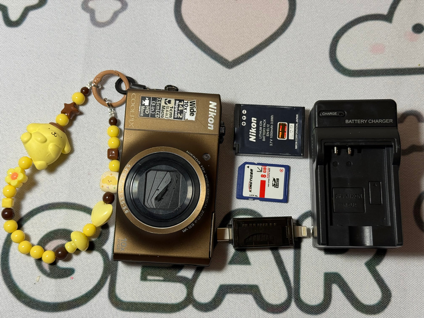 Nikon COOLPIX S8000 Digital Camera 14.2 MP 10x Optical Zoom
