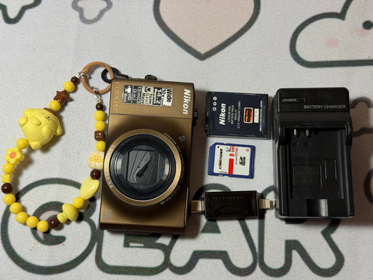 Nikon COOLPIX S8000 Digital Camera 14.2 MP 10x Optical Zoom