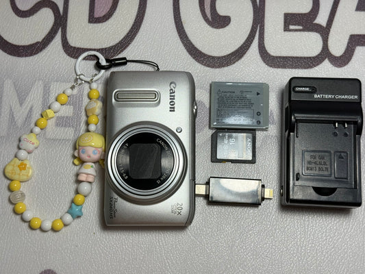 Canon PowerShot SX240 HS  Digital Camera Black