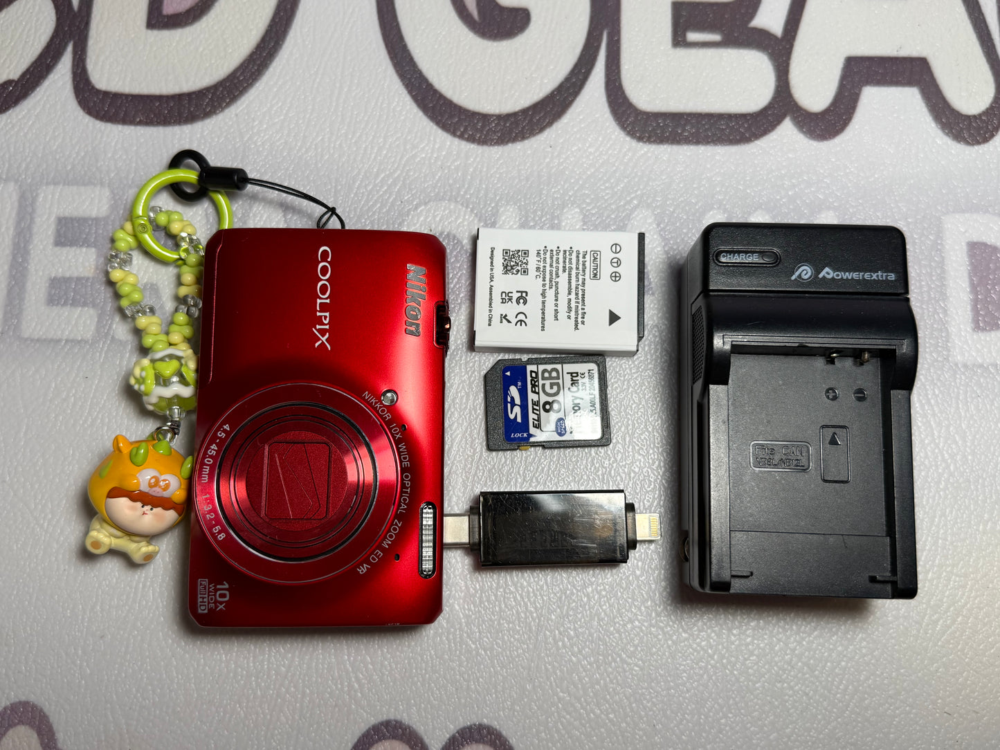 Nikon Coolpix S6300 16.0MP Digital Camera Red