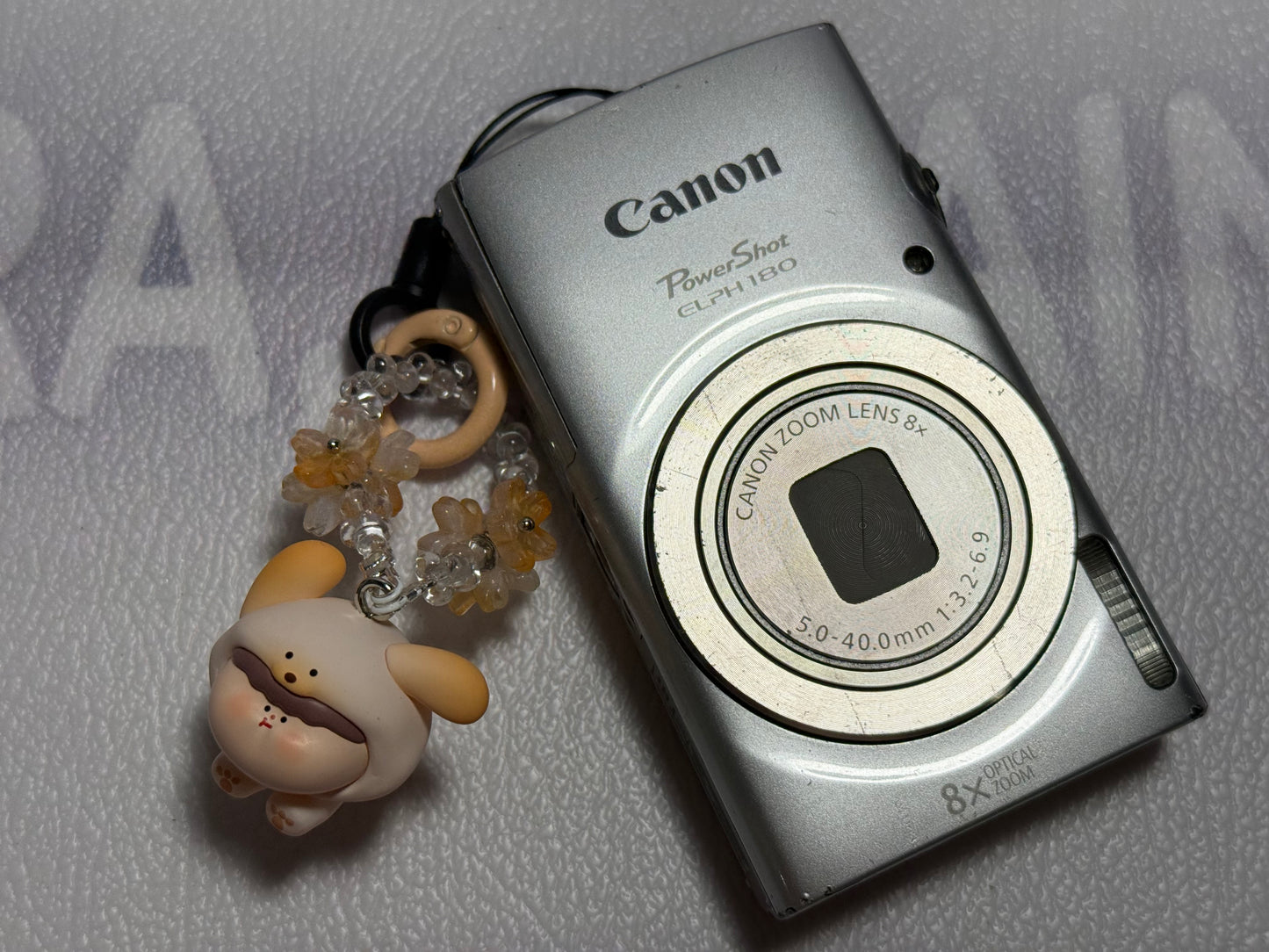 Canon PowerShot ELPH 180 20 MP 8x Zoom Digital Camera Silver