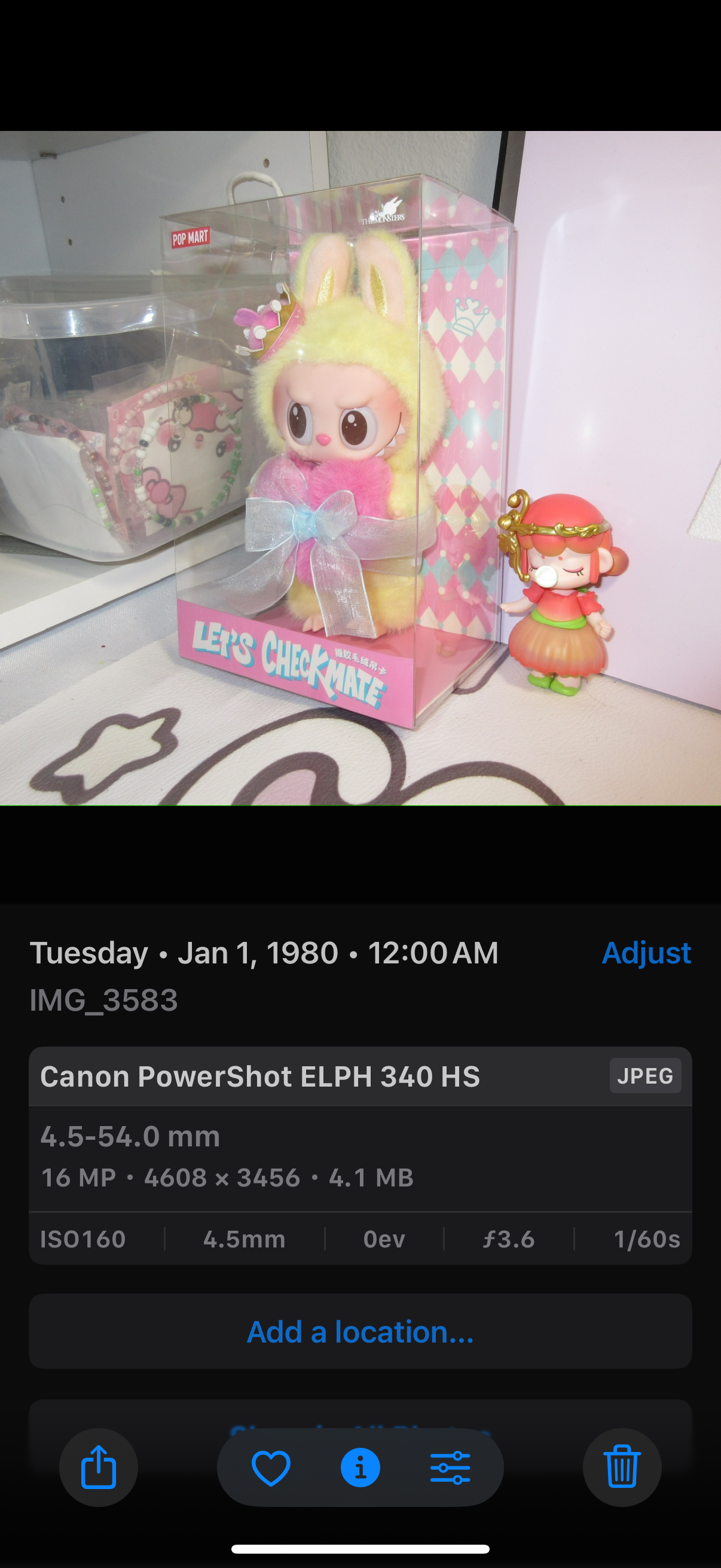 Canon PowerShot Digital ELPH 340 HS（IXUS265） IS Camera