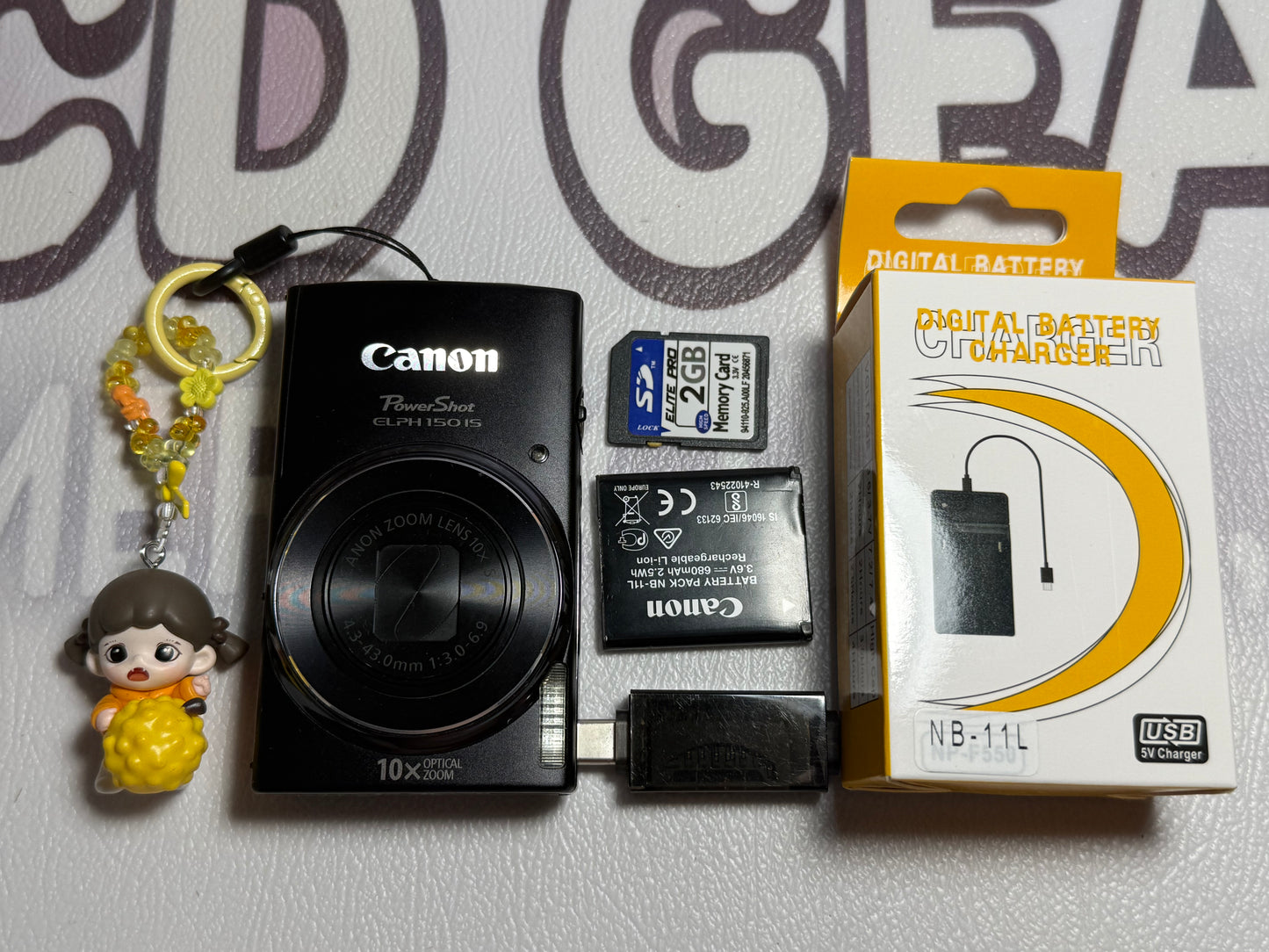 Canon PowerShot Digital ELPH 150 HS（IXUS155） IS Camera