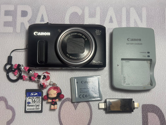 Canon PowerShot SX260 HS 12.1MP Digital Camera Black