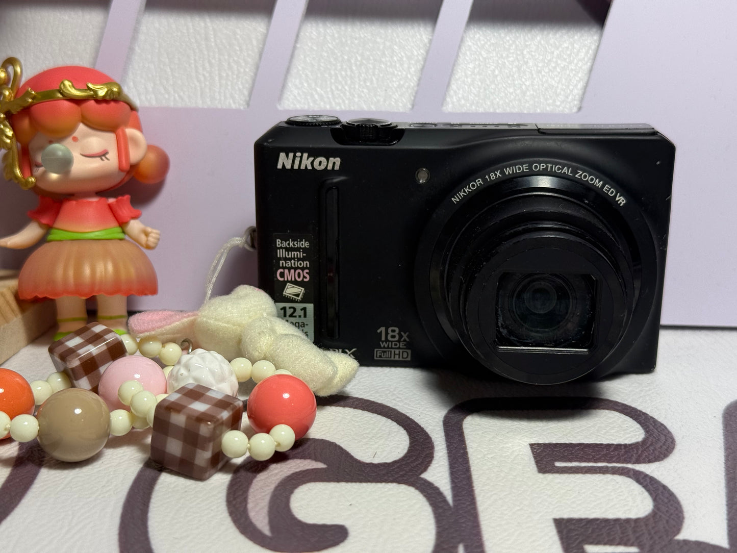 Nikon COOLPIX S9100 Black 12.1MP 18x Optical Zoom Digital Camera