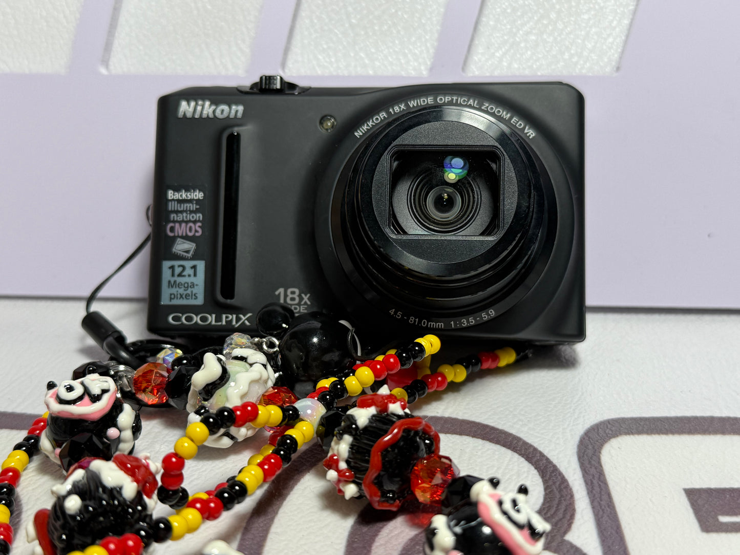 Nikon COOLPIX S9100 Black 12.1MP 18x Optical Zoom Digital Camera