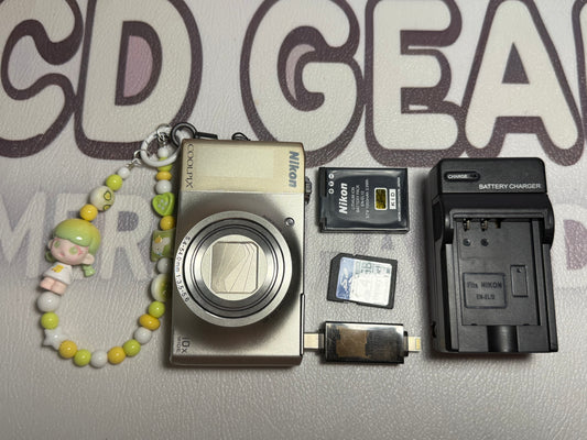 Nikon COOLPIX S8000 Digital Camera 14.2 MP 10x Optical Zoom