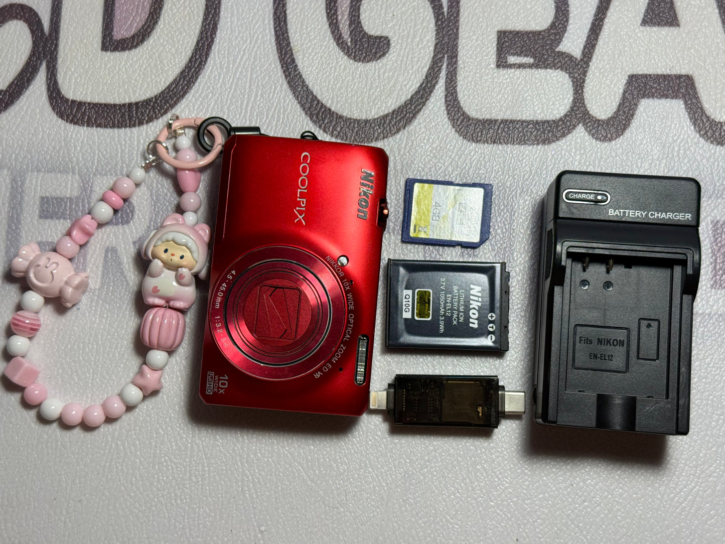 Nikon Coolpix S6300 16.0MP Digital Camera Red