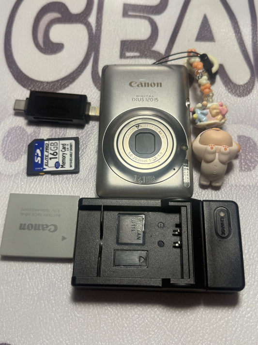 Canon IXUS 120 IS 12.1MP Compact Digital Camera 4X Optical Zoom